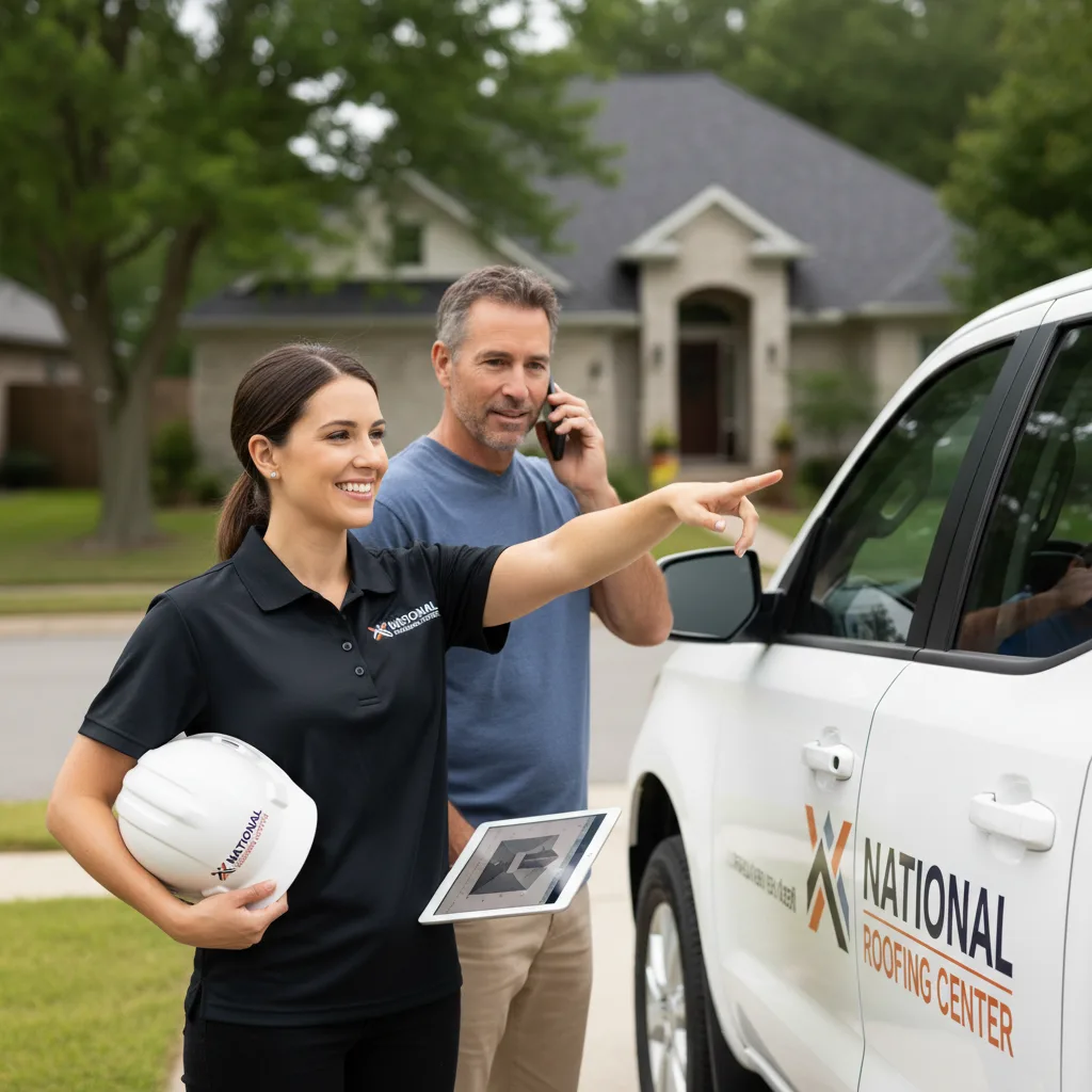 National Roofing Center customer support in Rusk