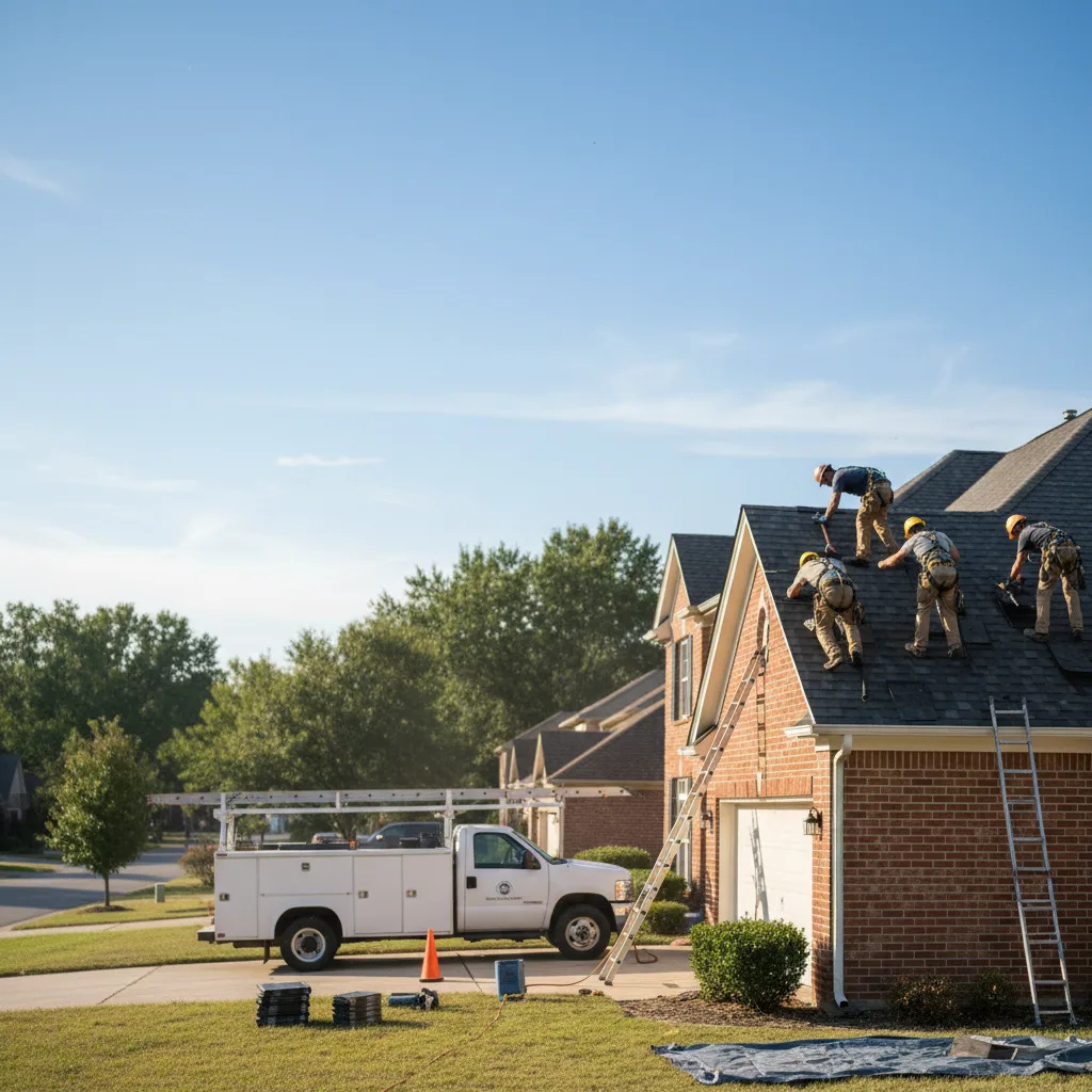 Roof Repair in Rusk